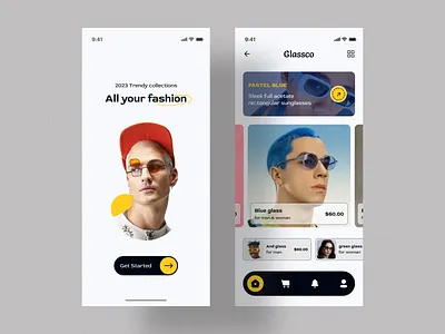 Sunglass Sale Mobile App Design mobile app shafayed rana sunglass sale mobile app ui ui designer uiux designer ux ux designer website website design