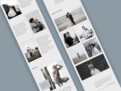 Concept for photographer web-page design figmadesign ui web design