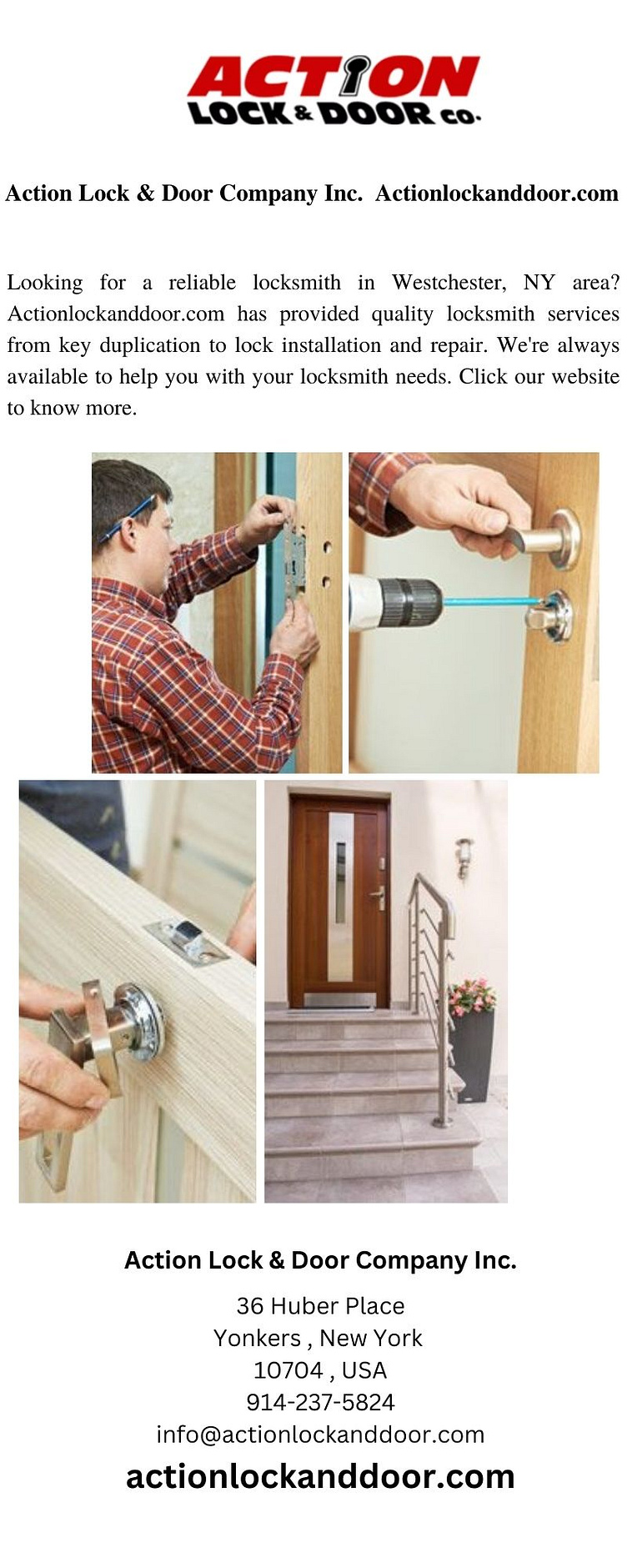 Action Lock & Door Company Inc. by Action Lock & Door Company Inc. on