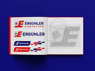 Ergünler Logistics / Logo Rebranding branding container creaziz design ergünler identity logistic logistics logo logo design logo designer lojistik monogram rebrand redesign truck ui visual