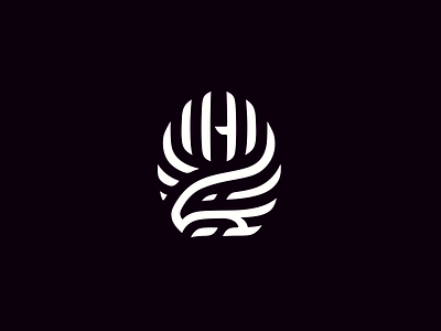Harrowgate - Final Logo agency bird bold branding design eagle feather forces gate h harrow intelligence logo logodesign logotype protection security special strong symbol