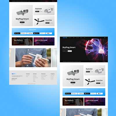 Automation Product Website Design app branding design graphic design ui ux