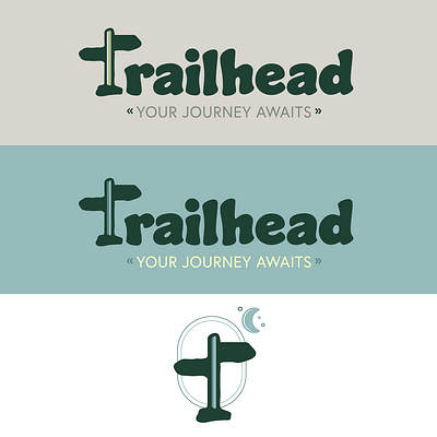 Trailhead Hiking awareness creative design graphic design illustration logo poster typography weekly warmup