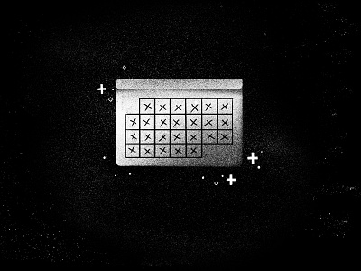 Discipline calendar consistent daily discipline gradient illustration practice regular repeat repetition schedule shading stars texture