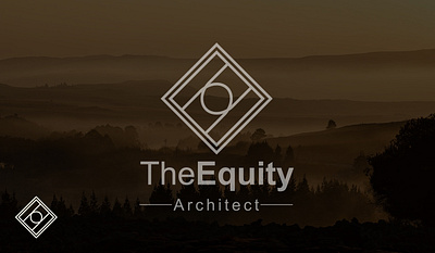 The EQUITY ARCHITECH - Logo branding business card design graphic design illustration logo luxury ui ux vector