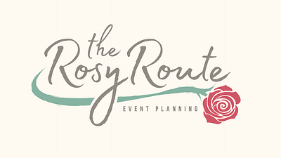 Logo: The Rosy Route