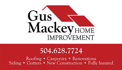 Logo: Gus Mackey Home Improvement