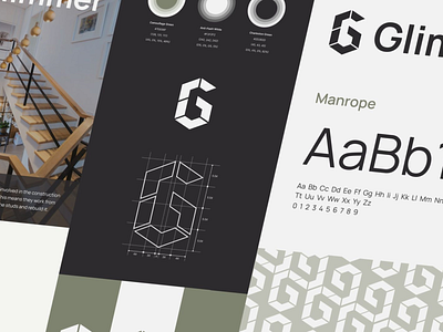 Glimmer Brand identity - Micro Styleguide app branding design graphic design illustration logo typography ui ux vector