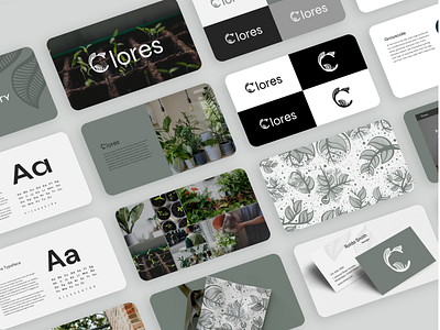 Clores Style Guidelines app branding design graphic design illustration logo typography ui ux vector