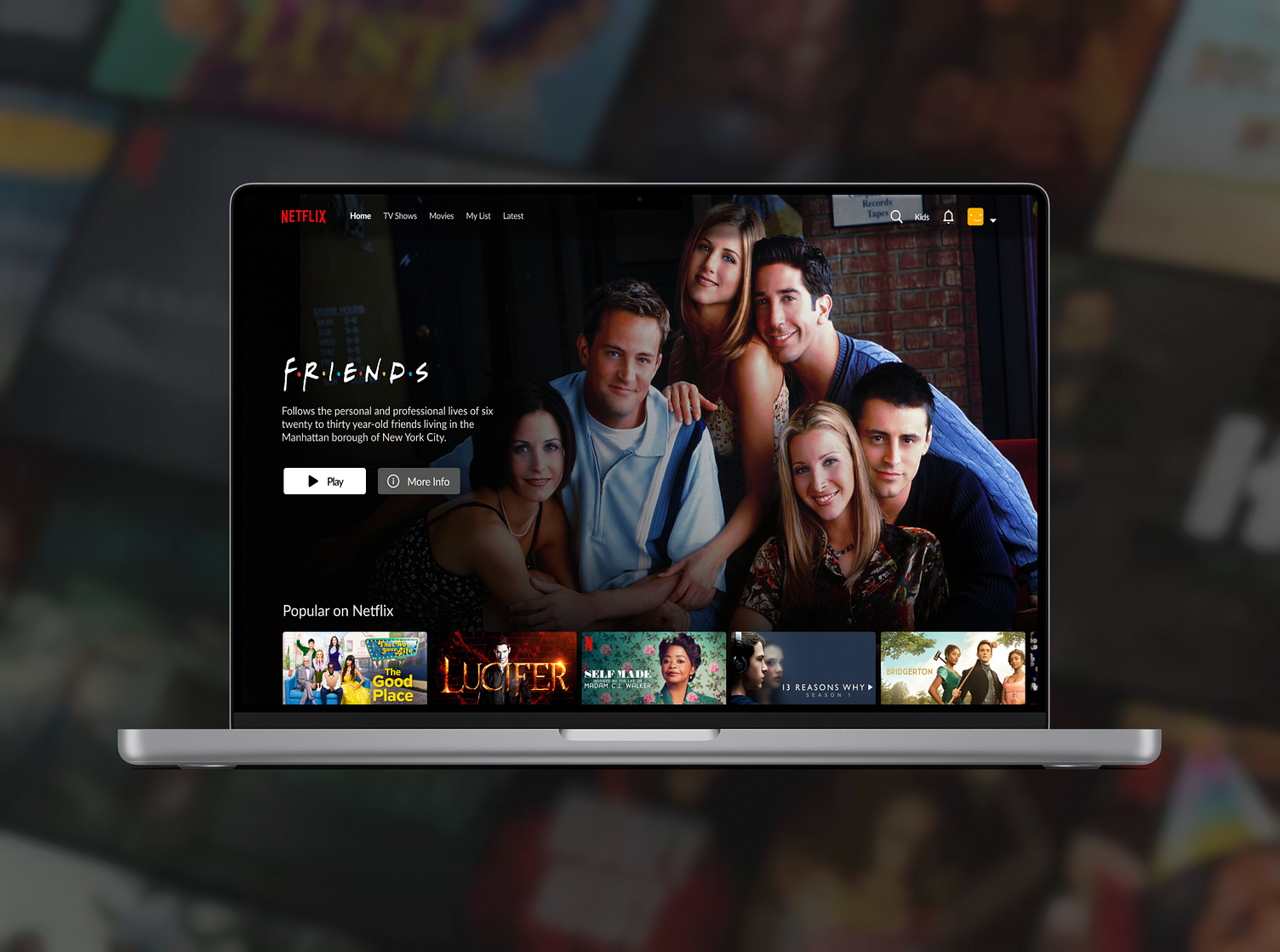 Netflix Homepage - UI by Hanan Haj Ahmed on Dribbble