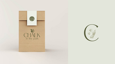 Chalk in the Park cafe brand identity design brand identity branding cafe branding cafe logo design eco graphic design illustration logo pakcaging restaurant logo