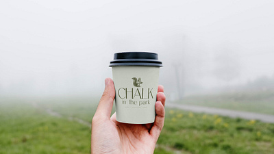 Chalk in the Park Cafe Visual brand Identity Design brand identity branding cafe branding cafe logo coffee brand food branding garden cafe graphic design illustration logo restaurant branding