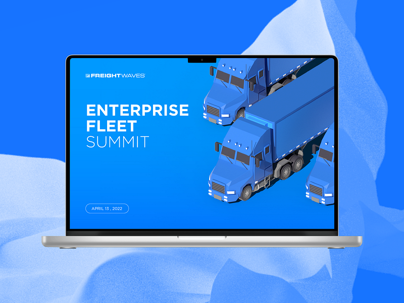 Enterprise Fleet Summit 3d animation c4d cinema 4d illustration logistics lowpolly render trucking