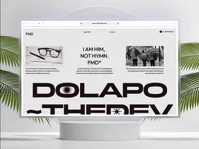 Portfolio Exploration animation design interaction landingpage minimal motion graphics portfolio product design prototype ui uidesign uiux user interface design uxdesign webdesign website