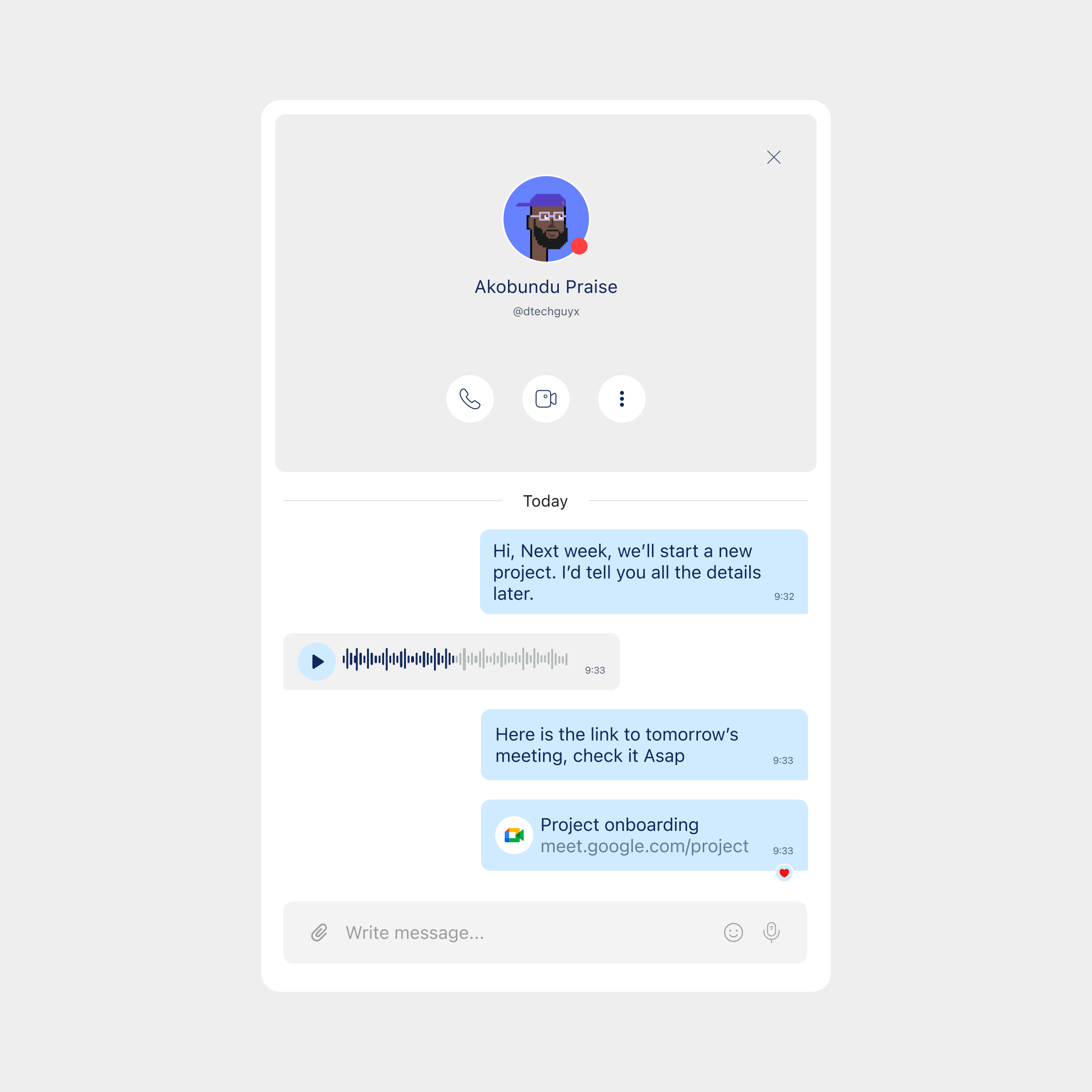 Message Card animation app branding card design graphic design heropage illustration inspiration logo messaging motion graphics ui uidesign uiux