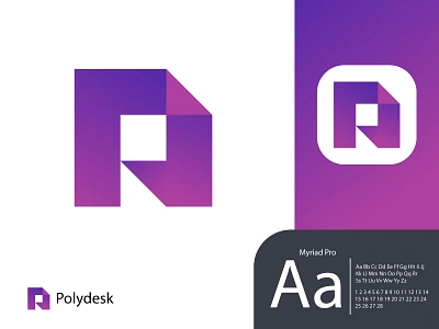 Polydesk Logo || Letter-p abstract logo app icon logo bolt logo brand identity branding crypto logo design graphic design illustration letter letter mark letter p lettering logo nft logo symbol thunderstorm typography vector visual identity