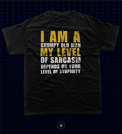 I Am A Grumpy Old Man Shirt branding graphic design t shirt