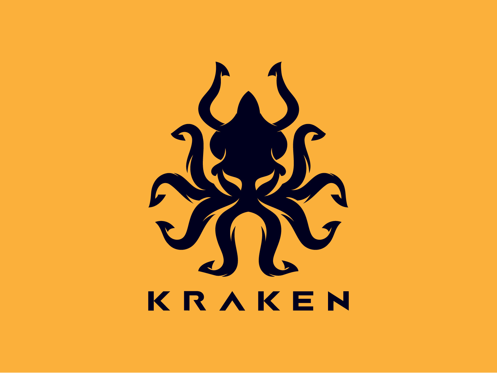 Kraken Logo For Sale by Usman on Dribbble