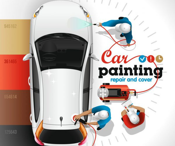 Hire the best Car Painting in Bangalore by Nithiya Motors on Dribbble