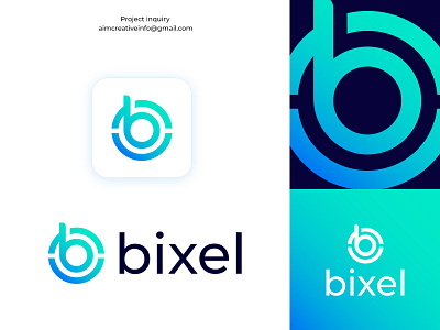 B tech logo for bixel a b c d e f g h i j k l m n brand identity branding business company creative geometric logo lettet logo logo logo design logo designer logo mark logos logotypo minimalist logo modern logo o p q r s t u v w x y z print simple and professional logo smart logo vector