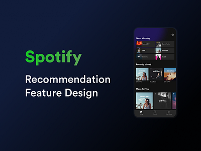 Spotify Recommendation Feature Design