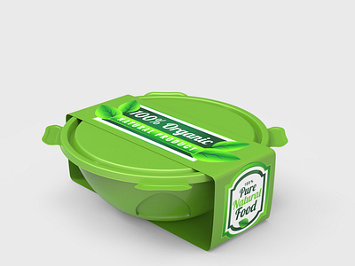 plastic food box packaging 3d art 3d artist 3d modeling 3d product 3d product animation animation illustration