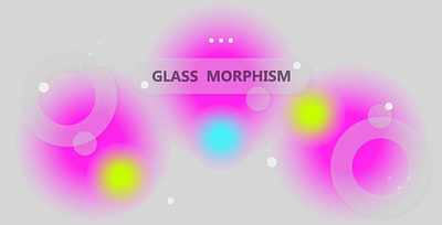 Glassmorphism background. unique