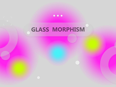 Glassmorphism background. unique