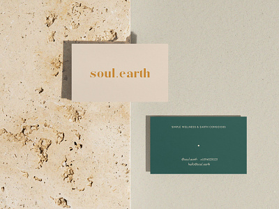 Soul Earth Branding branding business card earthy graphic design identity logo minimal natural skincare organic pastels soul earth sustainable brand sustainable fashion