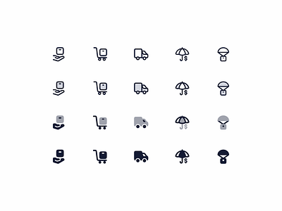 Hugeicons Pro | The largest icon library bulk delivery duotone icon icondesign iconlibrary iconography iconpack icons iconset illustration safe delivery solid stroke trolley truck twotone umbrella vector