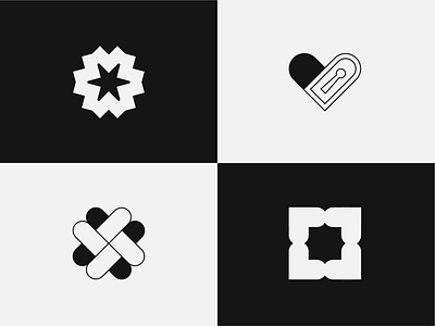 some hearts branding graphic design illustration logo