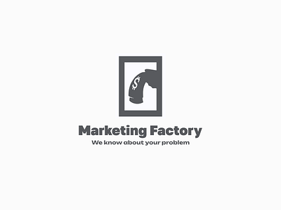 Marketing Factory 1 1апреля joke logo marketing money problem апреля шутка