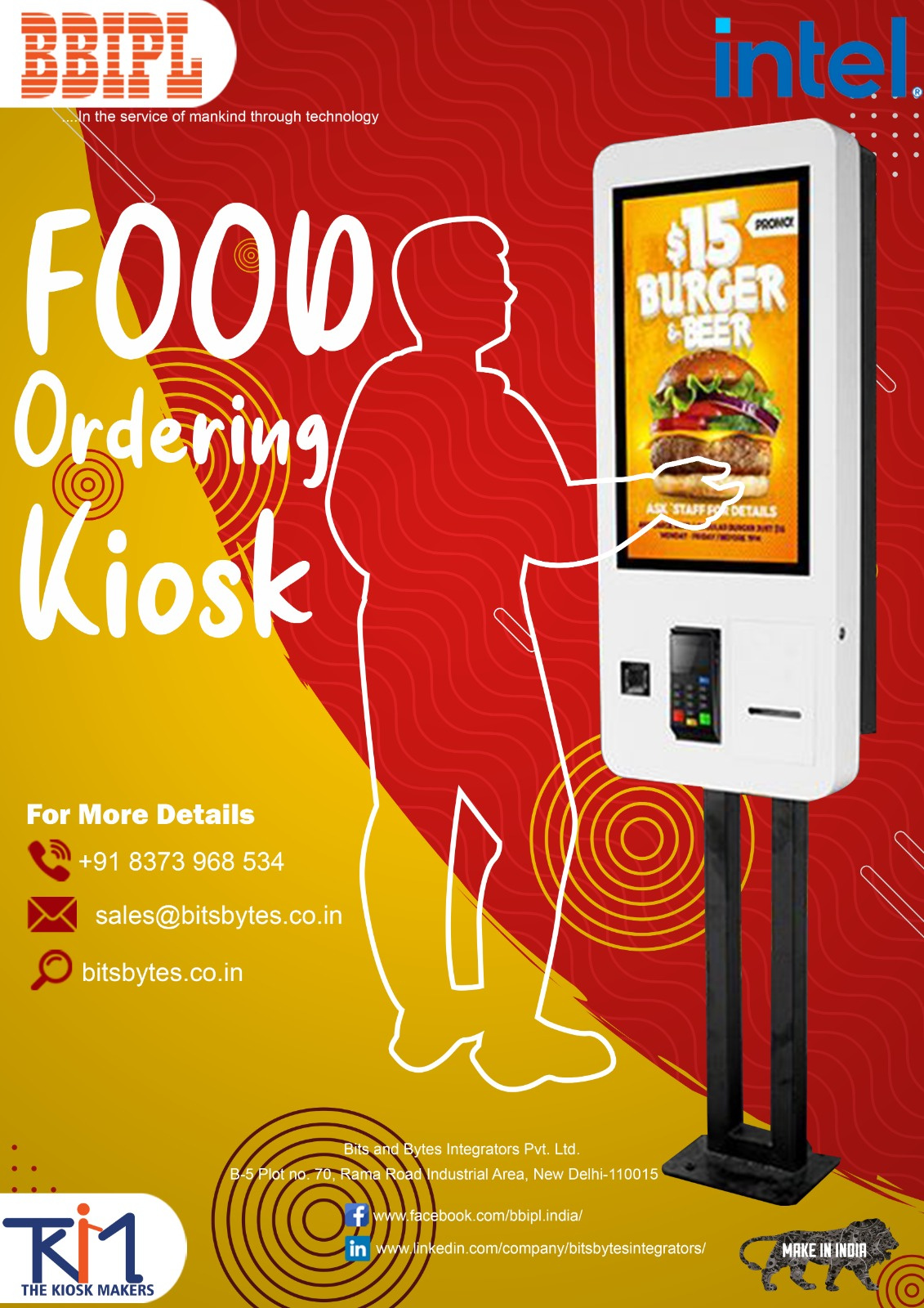 BitsBytes Food Kiosk Manufacturer In India by Elevate Marketing on