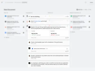 Stratis UI - AI chat concept ai app automated cards chat clean design details figma interface kit machine minimal product project ui ui design ux ux design web