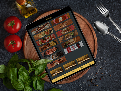 Ispir Tablet and QR Menu Project app frontend tabletmenu ui uidesign ux