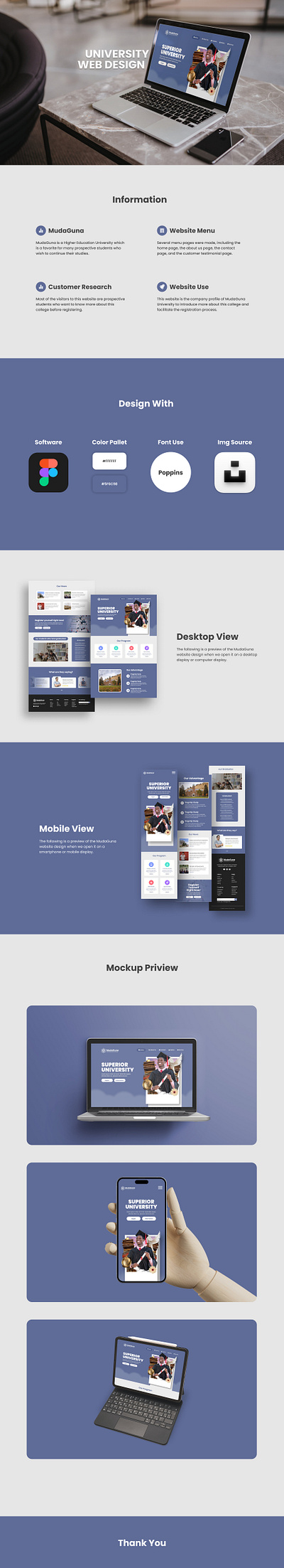 University Web and Mobile Design design graphic design mobile ui ux web design