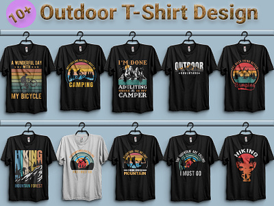 OUTDOOR T-SHIRT DESIGN tshirt typography design