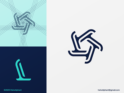 L - Star 5 star logo abstract logo ai logo bold logo concepts brand design branding creative logo designs galactic whirl logo geometric logo icon l letter logo letter mark logo live chat logo logo logo design logo design grid minimalist logo modern logo radial logo star logo