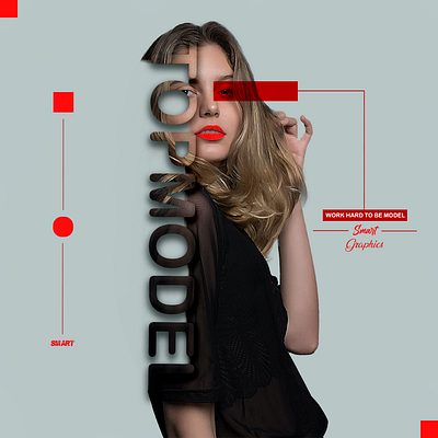 MODEL adobi branding design graphic design illustration photoshop