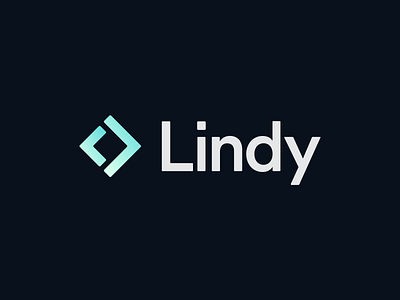 Lindy Ai - logo design for artificial intelligence software ai analytics artificial intelligence augmented automation branding cognitive data data science deep learning identity intelligent logo logo design machine learning neural networks robotics smart technology virtual assistant