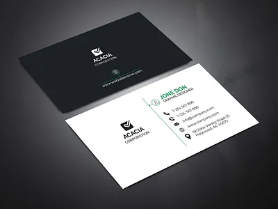 Business card graphic design