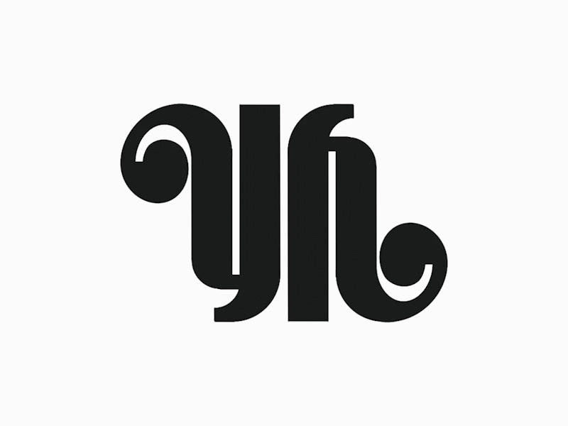 y h monogram logo design by @anhdodes by Anh Do - Logo Designer on Dribbble