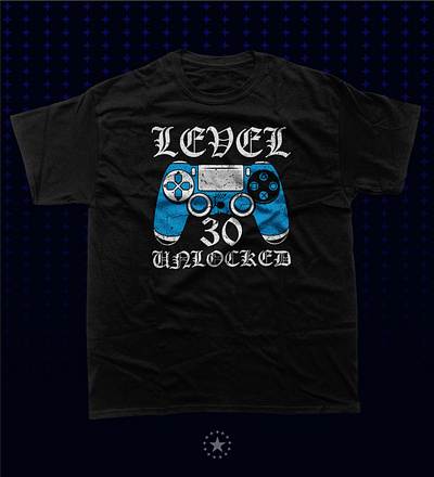 Level 30 Unlocked Shirt branding graphic design t shirt