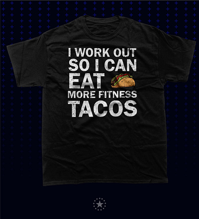 Fitness taco Shirt branding graphic design t shirt
