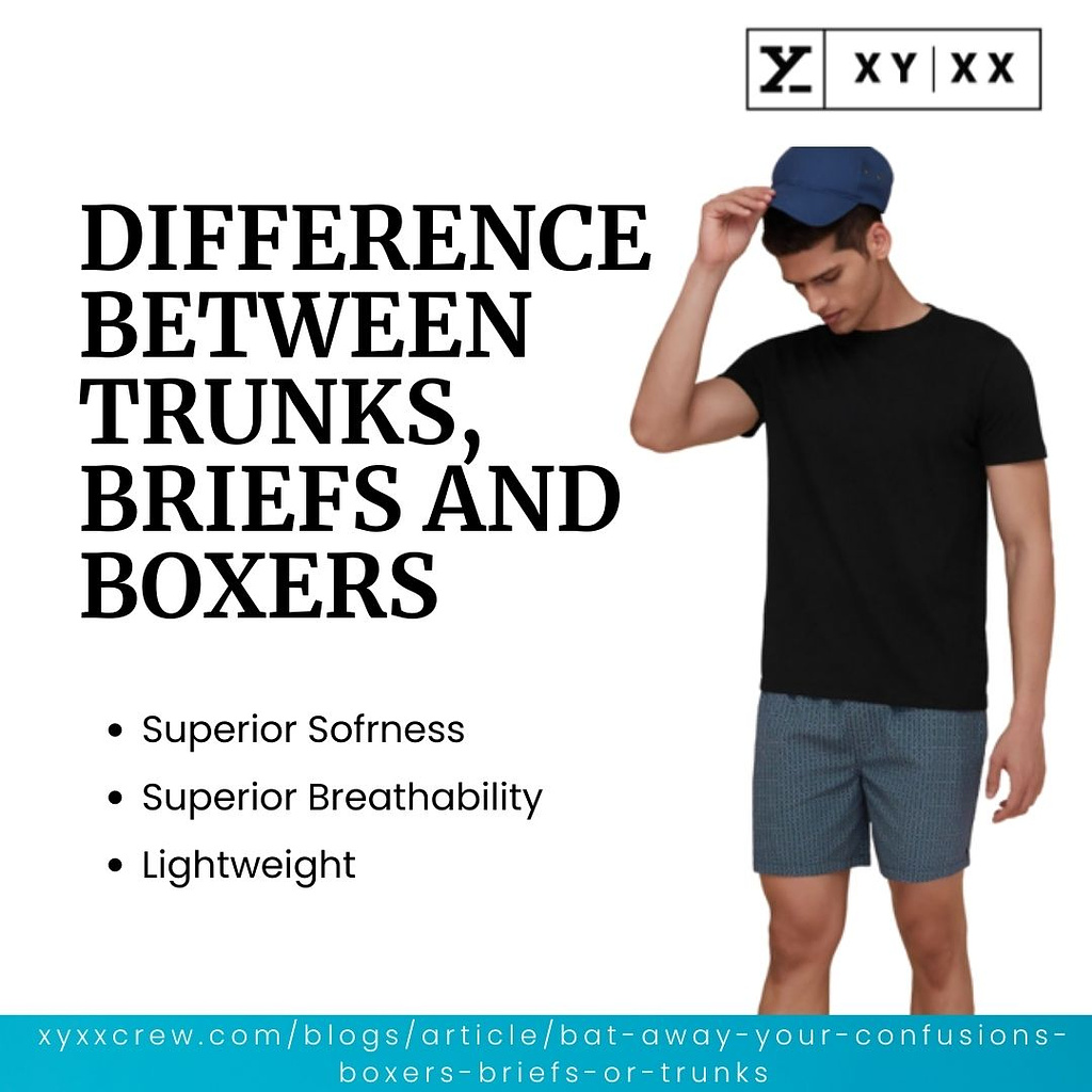 Difference Between Trunks, Briefs and Boxers by Simon Harmers on Dribbble