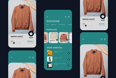 Ecommerce App - Minimalist app branding design ecommerce graphic design minimalist ui ux