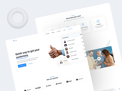 SaaS minimal landing page design design home page design landing page landing page design minimal design product design saas home page saas landing page style guide ui ui design ui kits ui lib uiux user interface design ux ux design ux research visual design x ui