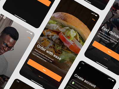 Food Delivery Concept app application concept delivery app food food app food app ui food delivery interface design ui ui design ui ux uiux