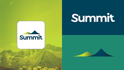 Summit branding design graphic design illustration logo ui