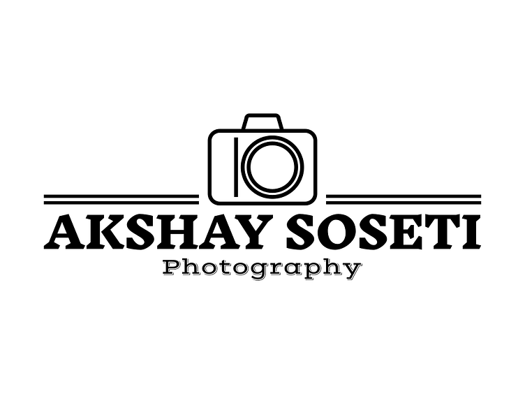 Photography Logo Design | Akshay Soseti by Akshay Soseti on Dribbble